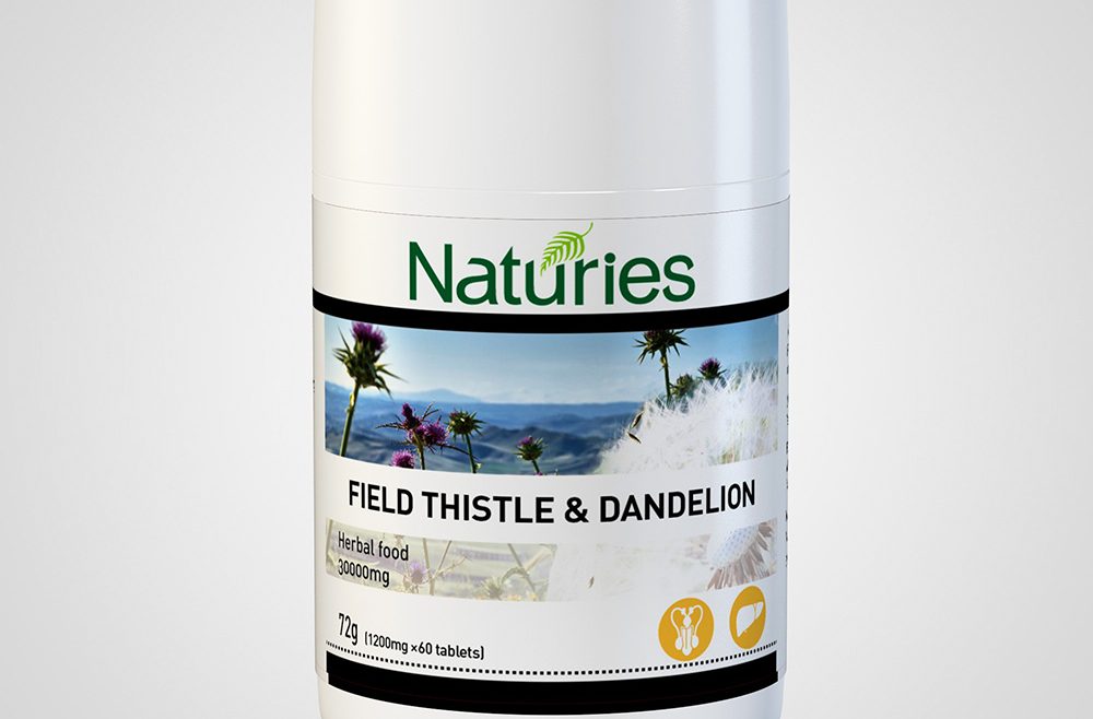 Naturies Field Thistle & Dandelion 60*1200mg tablets