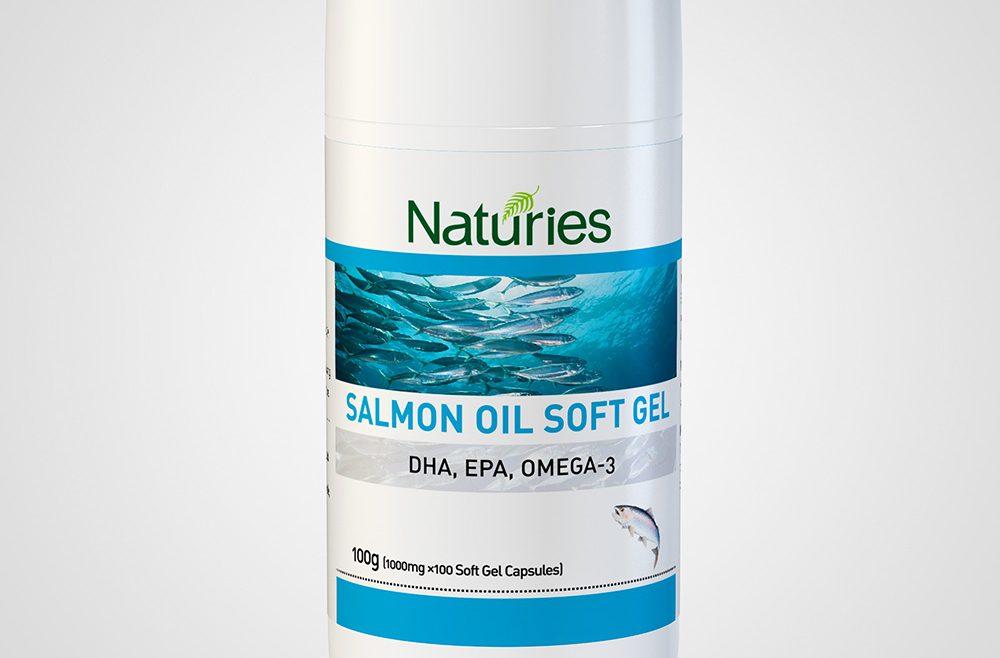 Naturies Salmon Oil Soft Gel 100 * 1000mg tablets